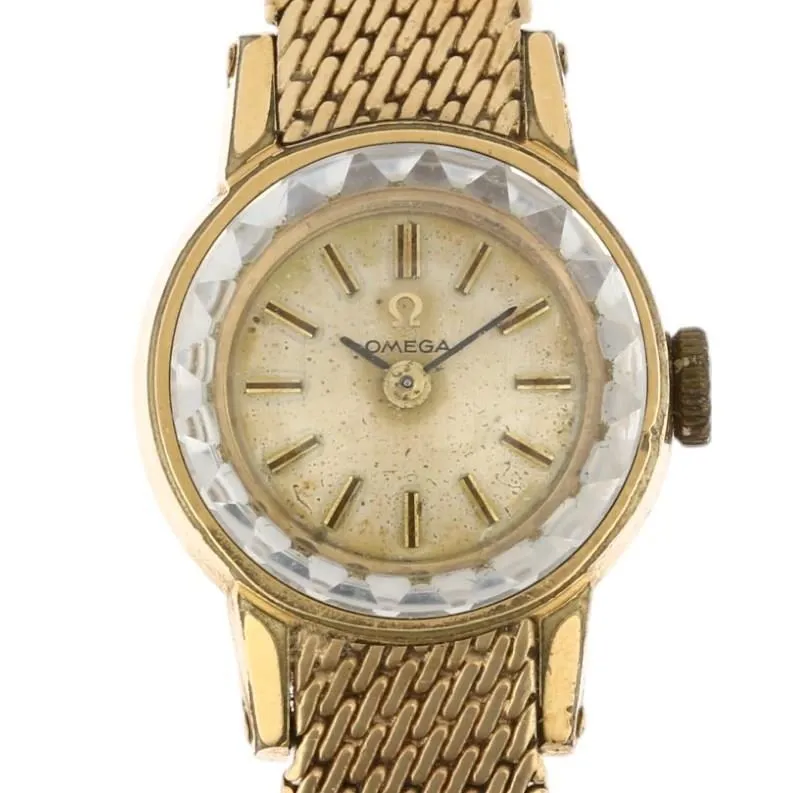 Omega De Ville 511.166 17mm Gold-plated Silver