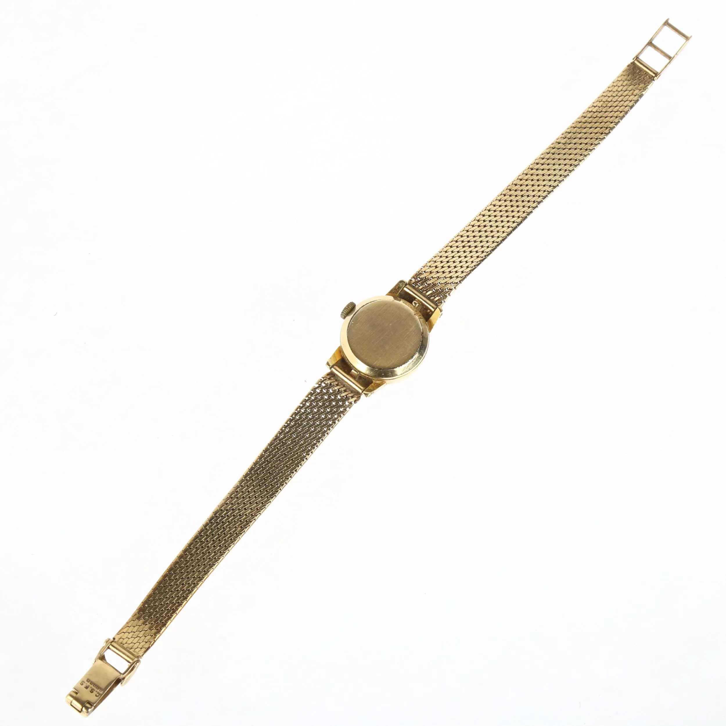 Omega De Ville 511.166 17mm Gold-plated Silver 2