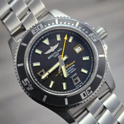 Breitling Superocean A17391 44mm Stainless steel Black