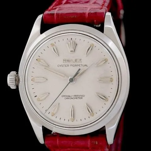 Rolex Oyster Perpetual 34 6564 34mm Edelstahl White