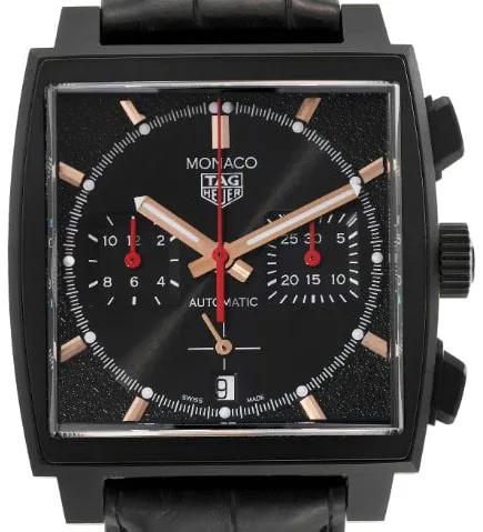 TAG Heuer Monaco CBL2180 39mm Titanium Black