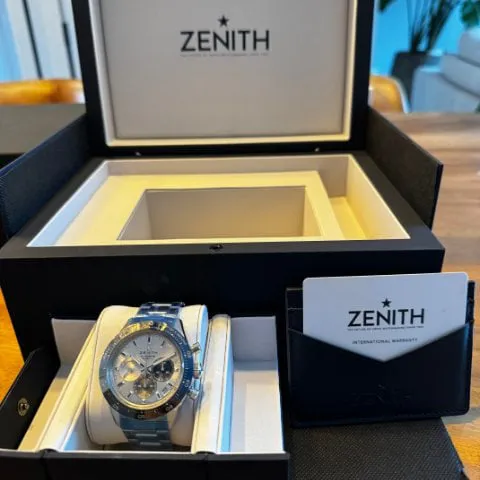 Zenith Chronomaster Sport 03.3103.3600/69.M3100 41mm Stainless steel Silver