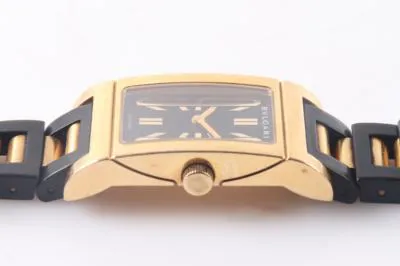 Bulgari Rettangolo RT 90 G 38.5mm Yellow gold Black 2