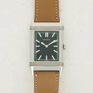 Jaeger-LeCoultre Reverso 277.8.62 Stainless steel Black