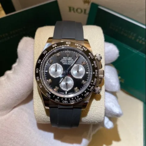 Rolex Daytona 126519LN-0006 40mm 18k white gold Silver