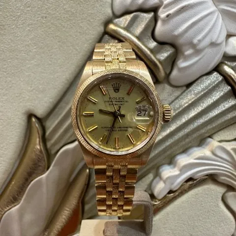 Rolex Datejust 6901 26mm Yellow gold Champagne