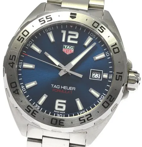 TAG Heuer Formula 1 Quartz WAZ1118.BA0875 41mm Stainless steel Blue