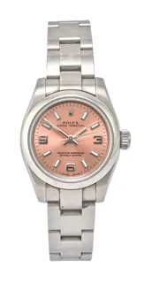 Rolex Oyster Perpetual 26 176200 Stainless steel Pink