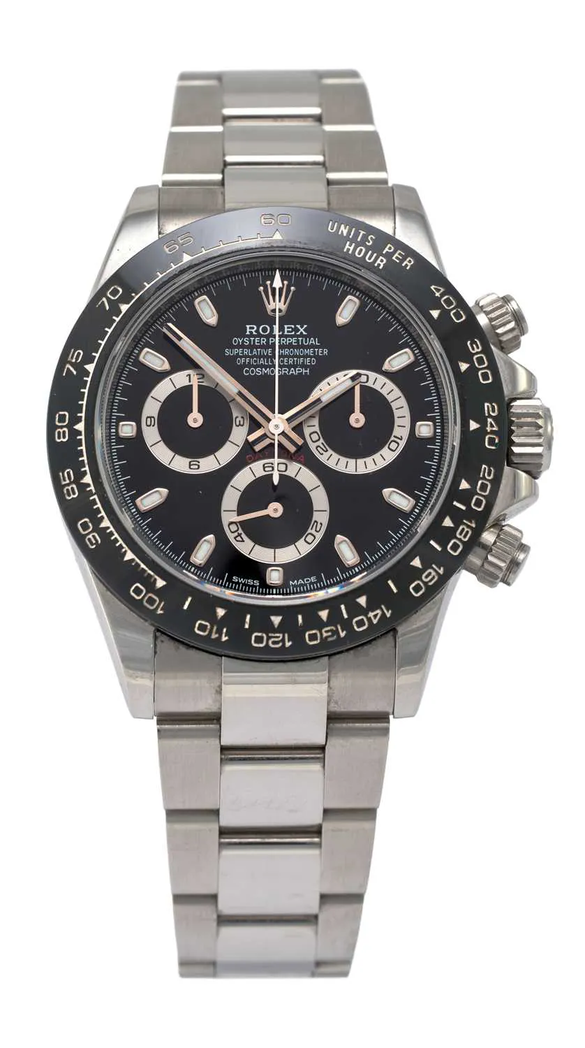 Rolex Daytona 116500LN 40mm Ceramic and Stainless steel Black