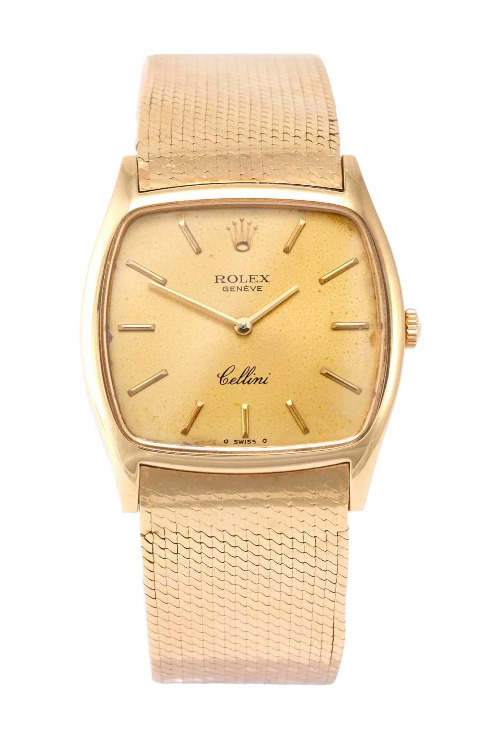 Rolex Cellini 3805 31mm Yellow gold Champagne