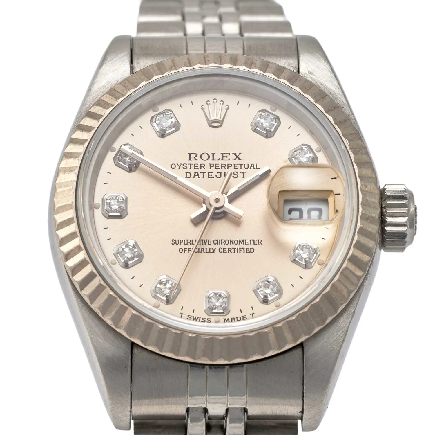 Rolex Lady-Datejust 69174 26mm Stainless steel Diamond 2