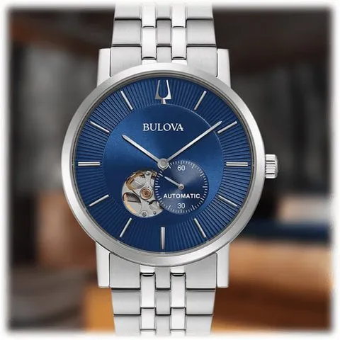 Bulova Classic 96A247 42mm Stainless steel Blue