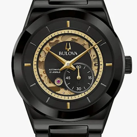 Bulova 98A291 40mm Ceramic Black