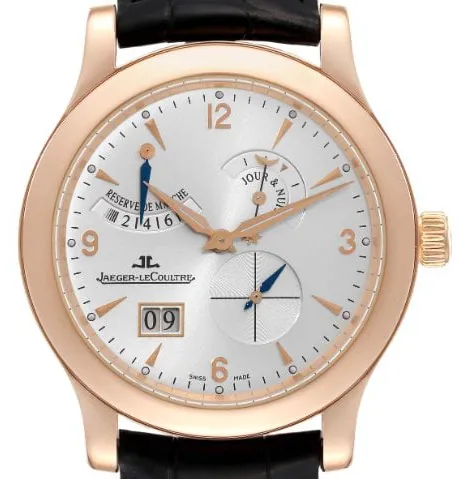 Jaeger-LeCoultre Master Eight Days Q1602420 41.5mm Rose gold Silver