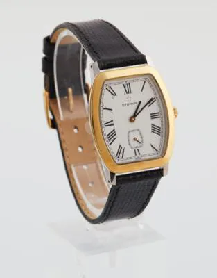 Eterna 1856 30mm Yellow gold and Stainless steel White 4