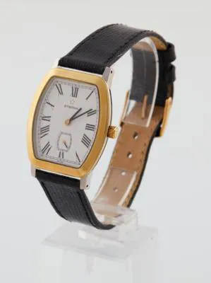 Eterna 1856 30mm Yellow gold and Stainless steel White 3