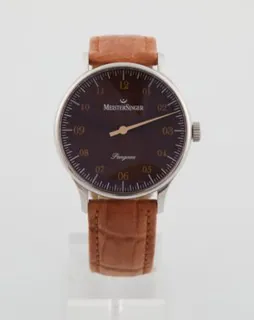 MeisterSinger Pangaea PM306 Stainless steel Brown