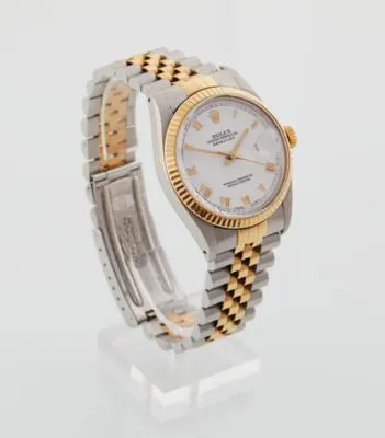 Rolex Datejust 16013 36mm Yellow gold and stainless steel White 5