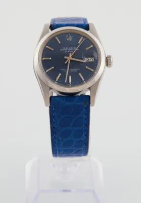 Rolex Oyster Perpetual Date 1500 35mm Stainless steel Blue