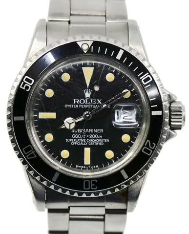 Rolex Submariner 1680 40mm Steel Black