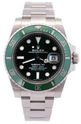 Rolex Submariner 116610LV 40mm Steel Green