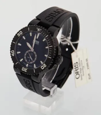 Oris Aquis Titan 01 739 7674 7754 46mm Titanium Black 5