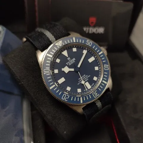 Tudor Pelagos 25707B/22 42mm Titanium Blue