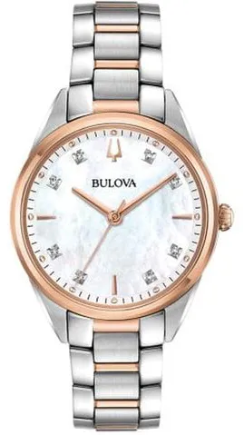 Bulova Classic 98P183 34mm Stainless steel White