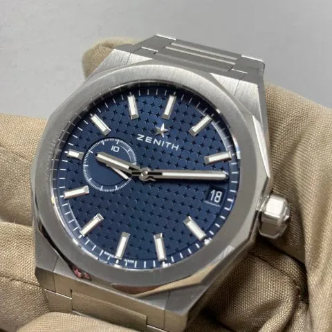 Zenith Defy 03.9300.3620/51.I001 41mm Stainless steel Blue