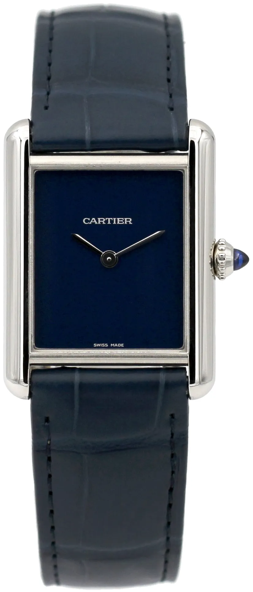 Cartier Tank WSTA0055 33mm Stainless steel Blue 5