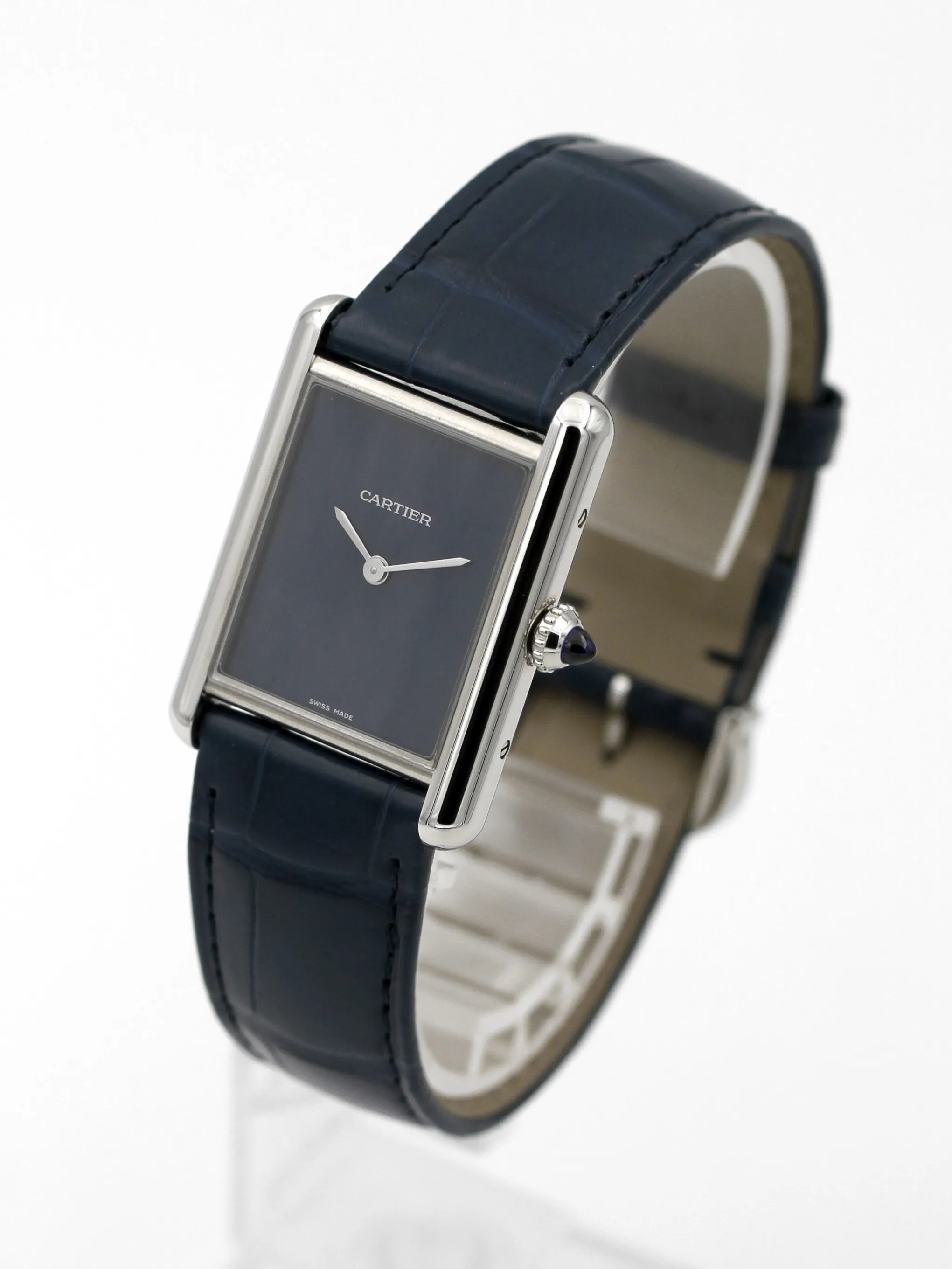 Cartier Tank WSTA0055 33mm Stainless steel Blue 6