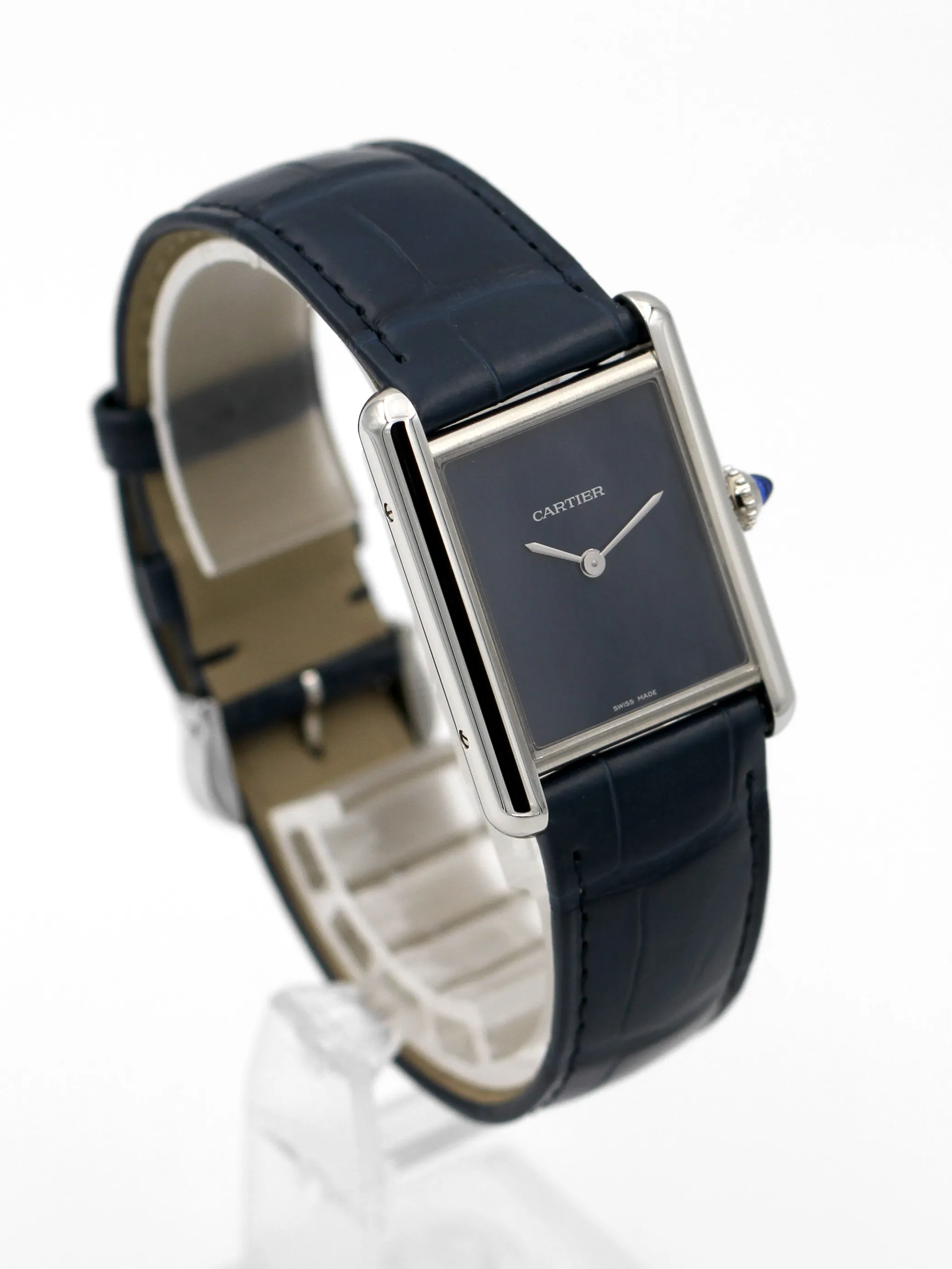 Cartier Tank WSTA0055 33mm Stainless steel Blue 3