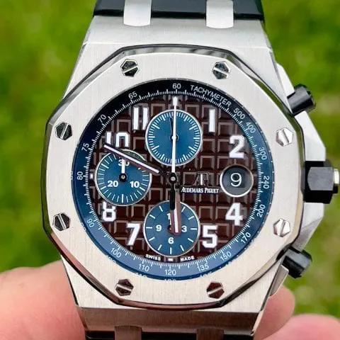 Audemars Piguet Royal Oak Offshore 26470ST.OO.A099CR.01 42mm Stainless steel Brown