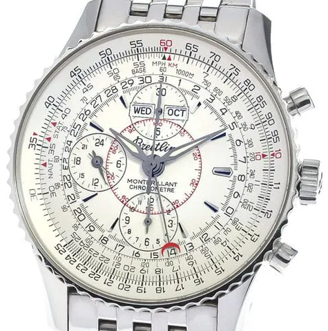 Breitling Montbrillant A21330 43mm Steel Silver