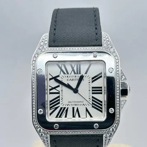 Cartier Santos 100 2744 38mm Titanium