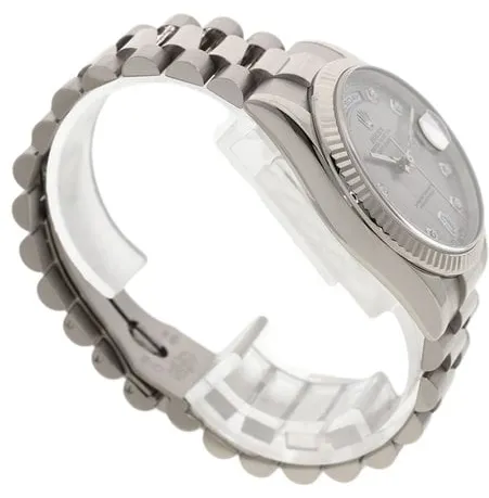 Rolex Day-Date 36 118239A 36mm White gold Silver