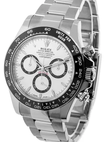 Rolex Daytona 126500LN 40mm Stainless steel White