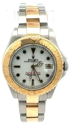 Rolex Yacht-Master 168623 35mm Yellow gold and Stainless steel White