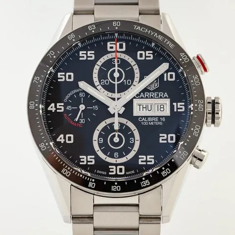 TAG Heuer Carrera CV2A1R.BA0799 43mm Stainless steel Black