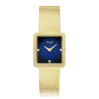 Piaget Protocole 9154 Yellow gold Blue