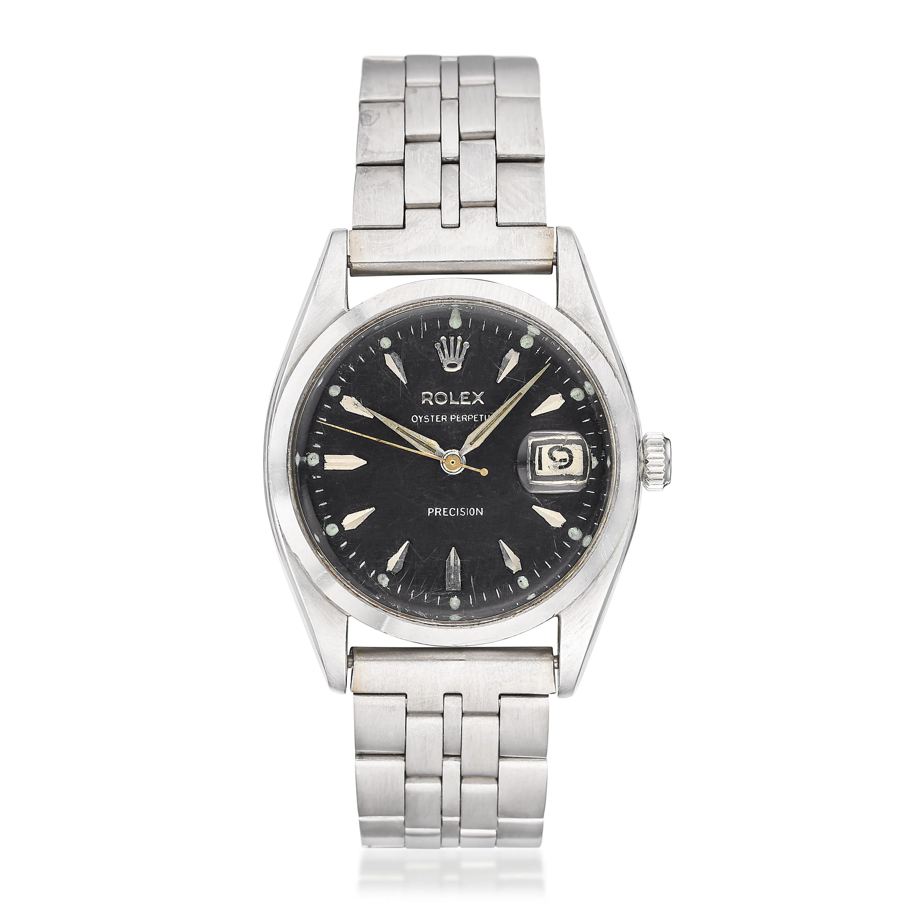 Rolex Oyster Date 6494 34mm Stainless steel Black