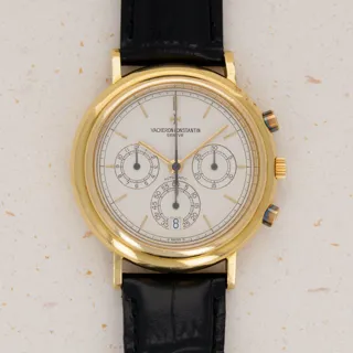 Vacheron Constantin Historiques 49003 Yellow gold White