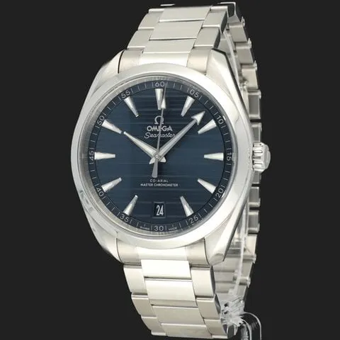 Omega Aqua Terra 220.10.41.21.03.004 41mm Stainless steel Blue