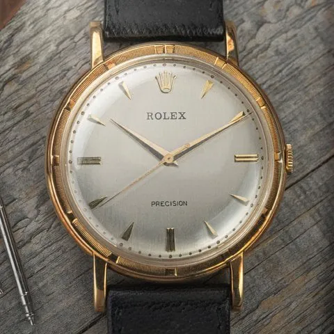 Rolex Precision 8952 5mm Yellow gold White