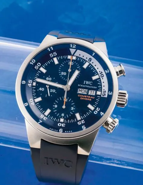 IWC Aquatimer Chronograph IW378201 44mm Stainless steel Blue