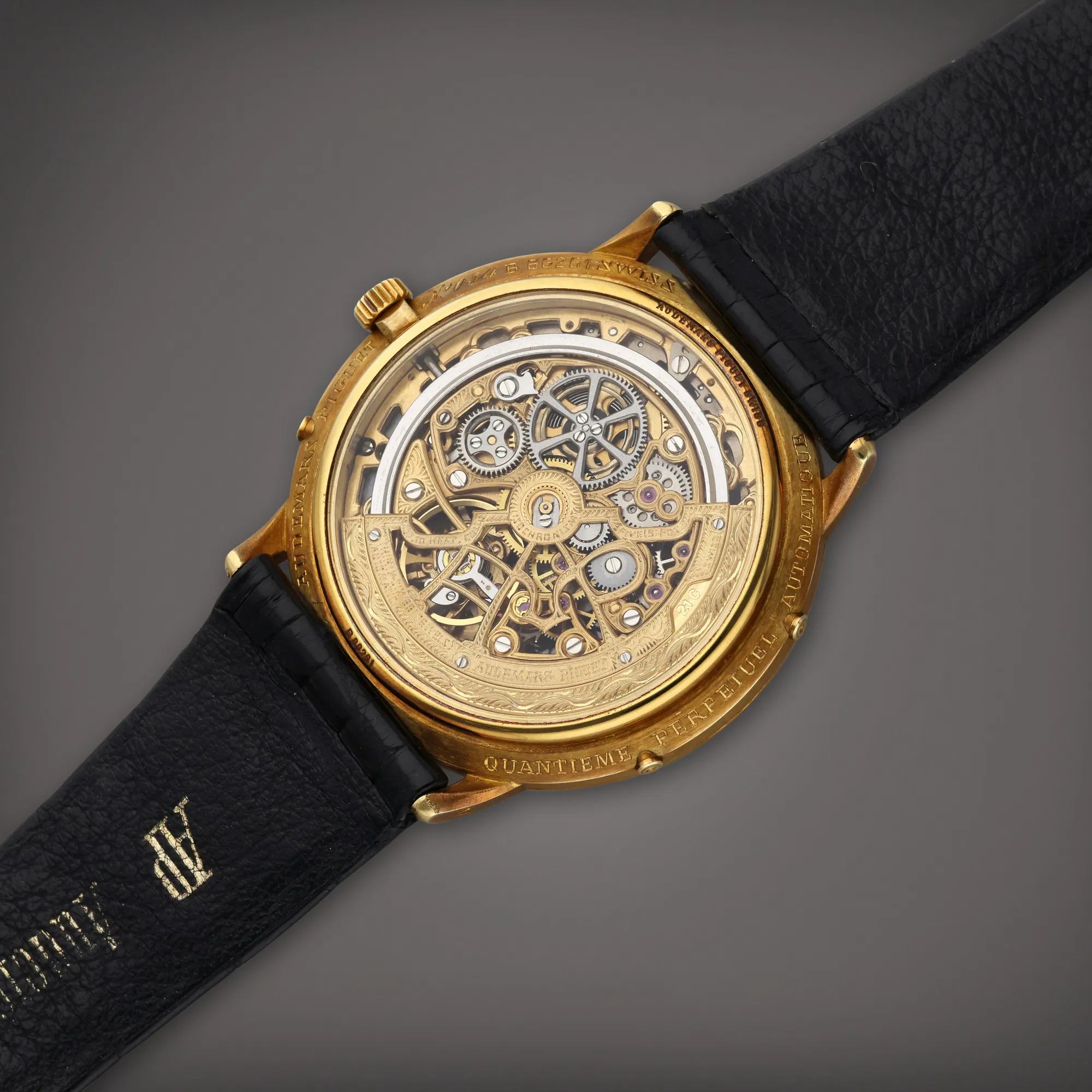 Audemars Piguet Quantieme Perpetuel 25668BA 36mm Yellow gold Skeletonized 1