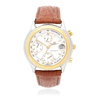 Baume & Mercier Baumatic 6103 Yellow gold and Stainless steel White