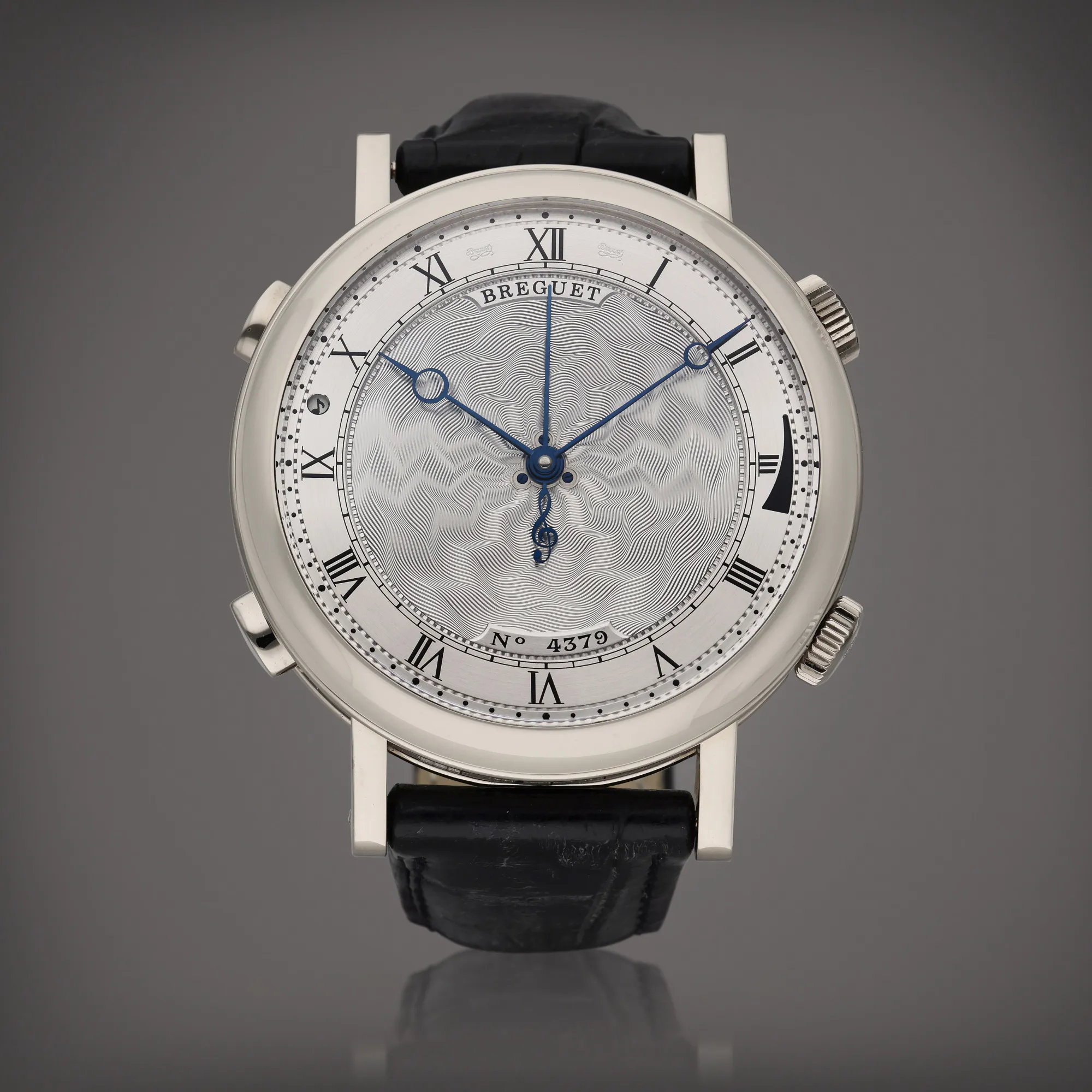 Breguet Classique La Musicale 7800 49mm White gold Silver 1