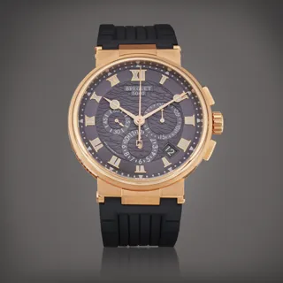 Breguet Horloger de la Marine 5527 Rose gold Gray