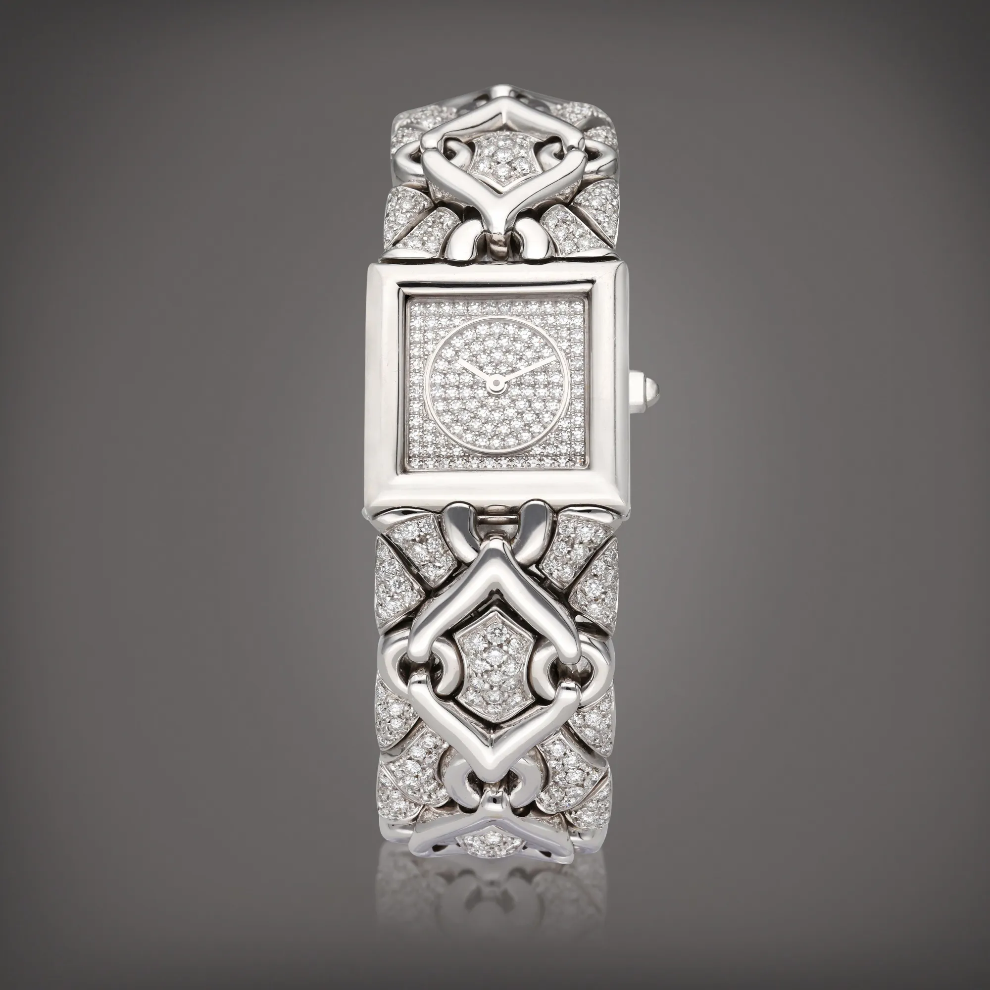 Bulgari Trika BJ 06 22mm White gold and Diamond Diamond 3